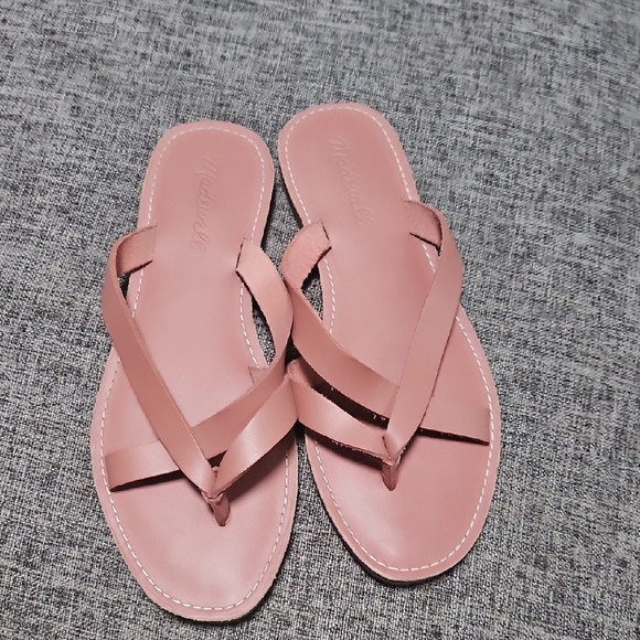 Madewell Leather Sandals - Picture 1 of 5